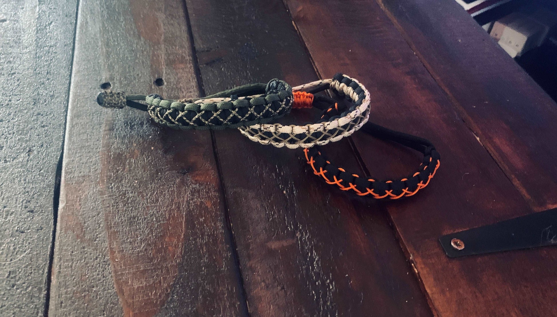 Cobra Adjustable Bracelet - Cross Weave