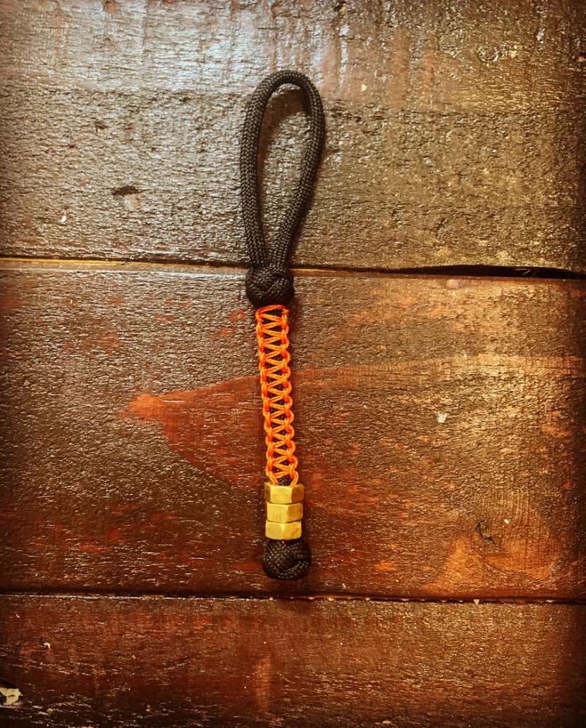 Cobra Knot Lanyards with Brass Hex nuts