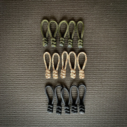 Snake Knot Zipper Pulls (Pack of 5)