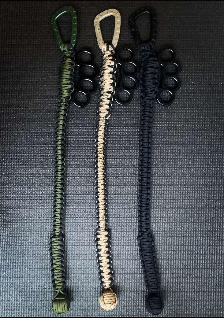 Paracord Knuckle Motorcycle Get Back Whips (60 - 80cm)